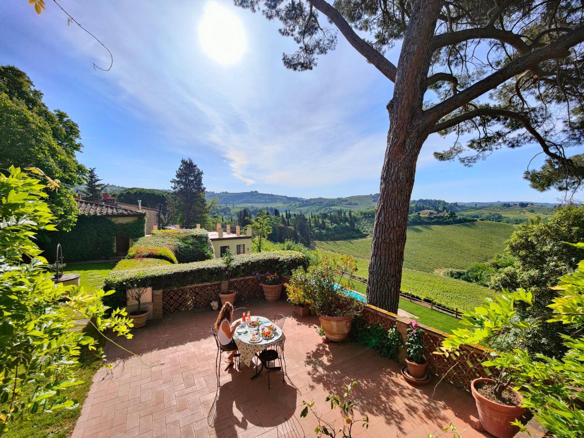 Agriturismo Bio Fattoria Bacio Certaldo Ngoại thất bức ảnh